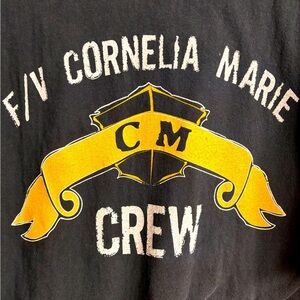 Deadliest Catch T-Shirt XL F/V Cornelia Marine Crew